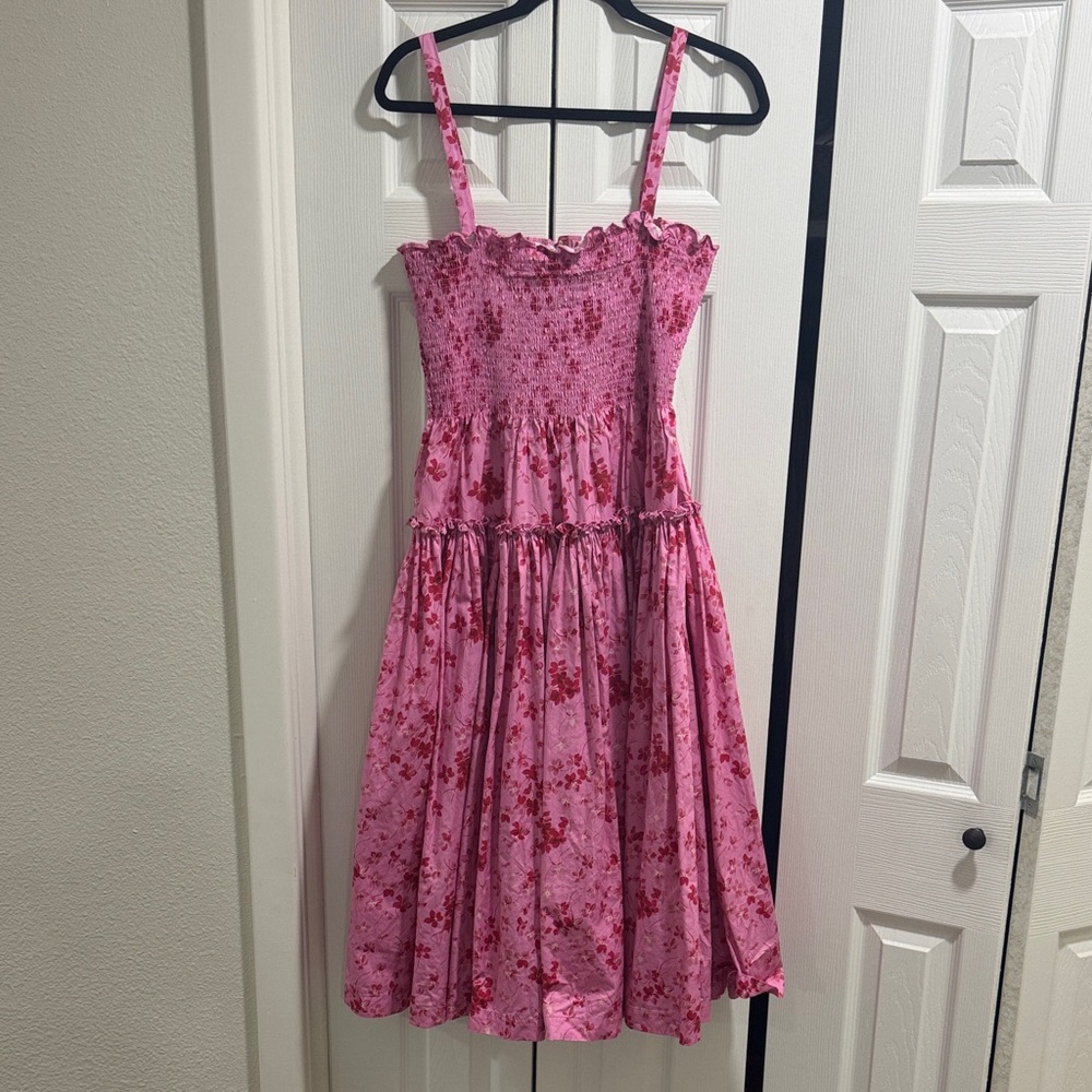 Hill House Pink Floral Dress